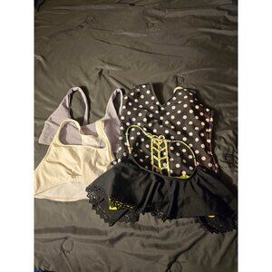 Womens Swimsuit Tops Lot Bikini Size Large XL 4 Items Bathing Suits Swim